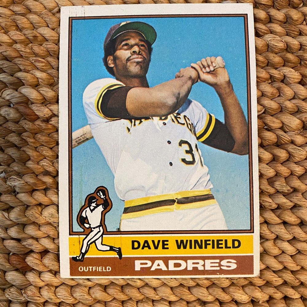 1976 Topps Dave Winfield #160 San Diego Padres Baseball Card